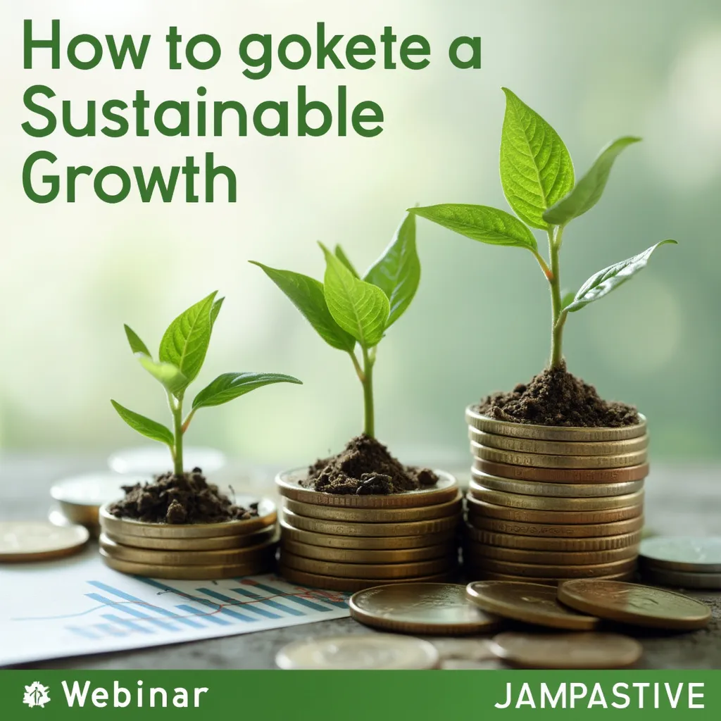 Webinar sobre Crecimiento Sostenible